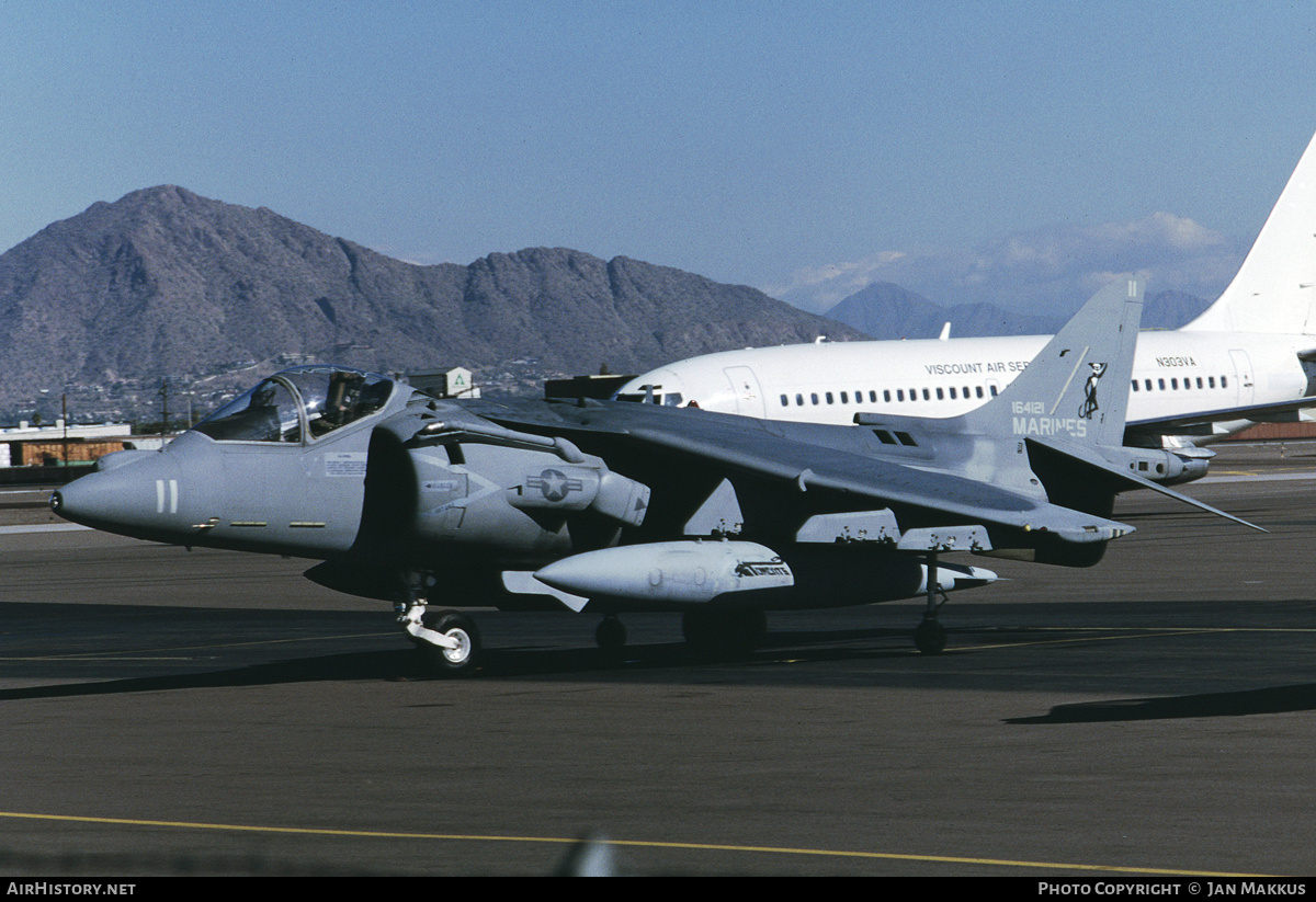 Aircraft Photo of 164121 | McDonnell Douglas AV-8B Harrier II | USA - Marines | AirHistory.net #764643