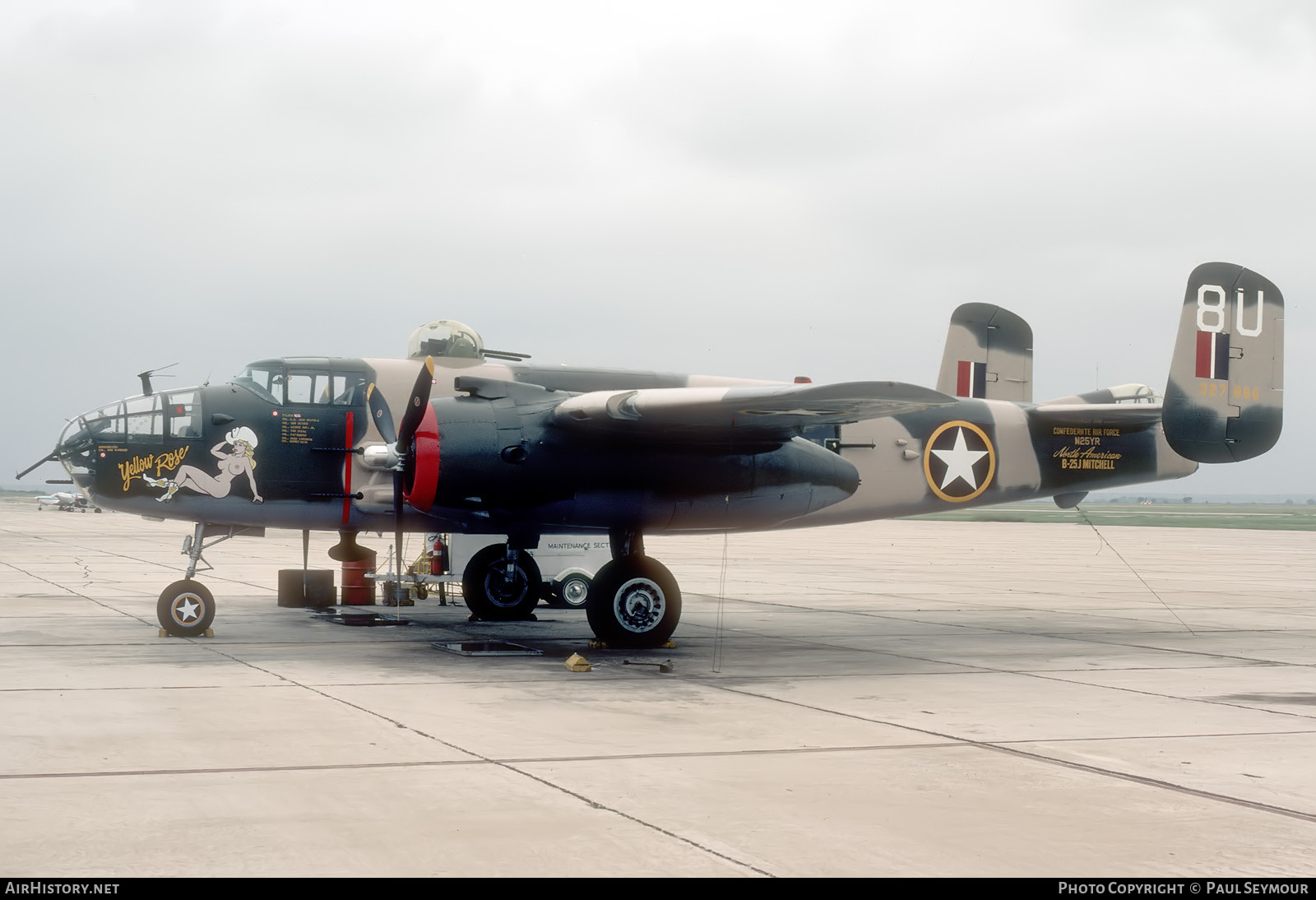 Aircraft Photo of N25YR / 327868 | North American B-25J Mitchell | Confederate Air Force | USA - Air Force | AirHistory.net #764649
