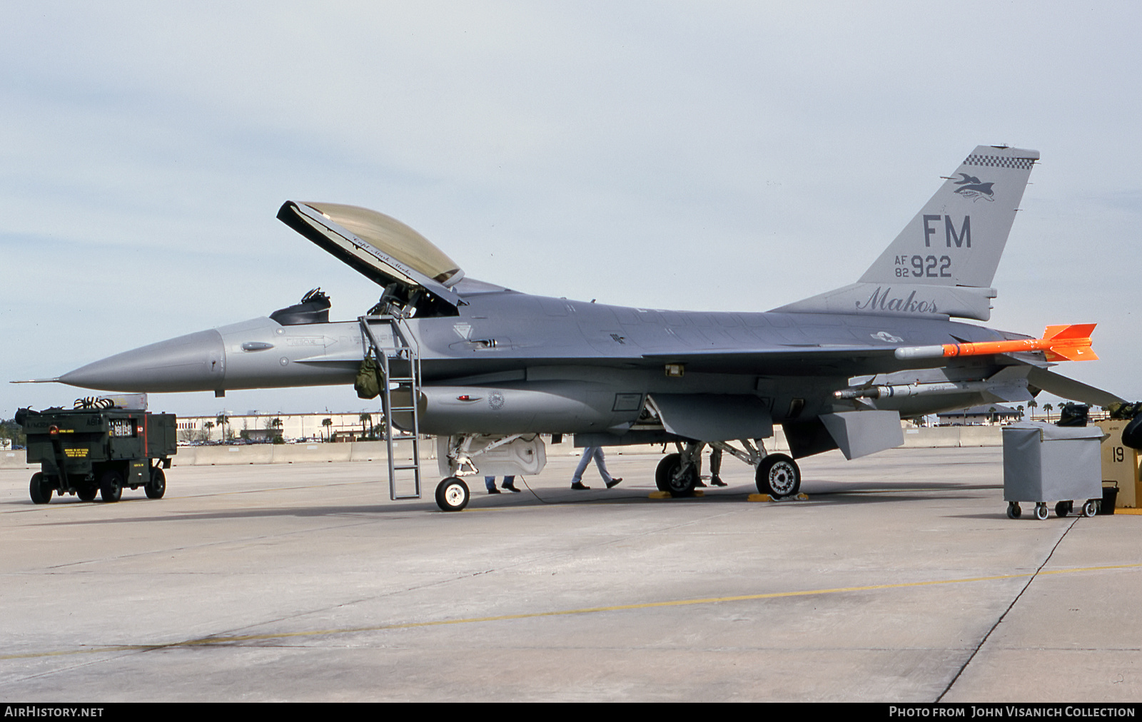 Aircraft Photo of 82-0922 / AF82-922 | General Dynamics F-16A Fighting Falcon | USA - Air Force | AirHistory.net #764651