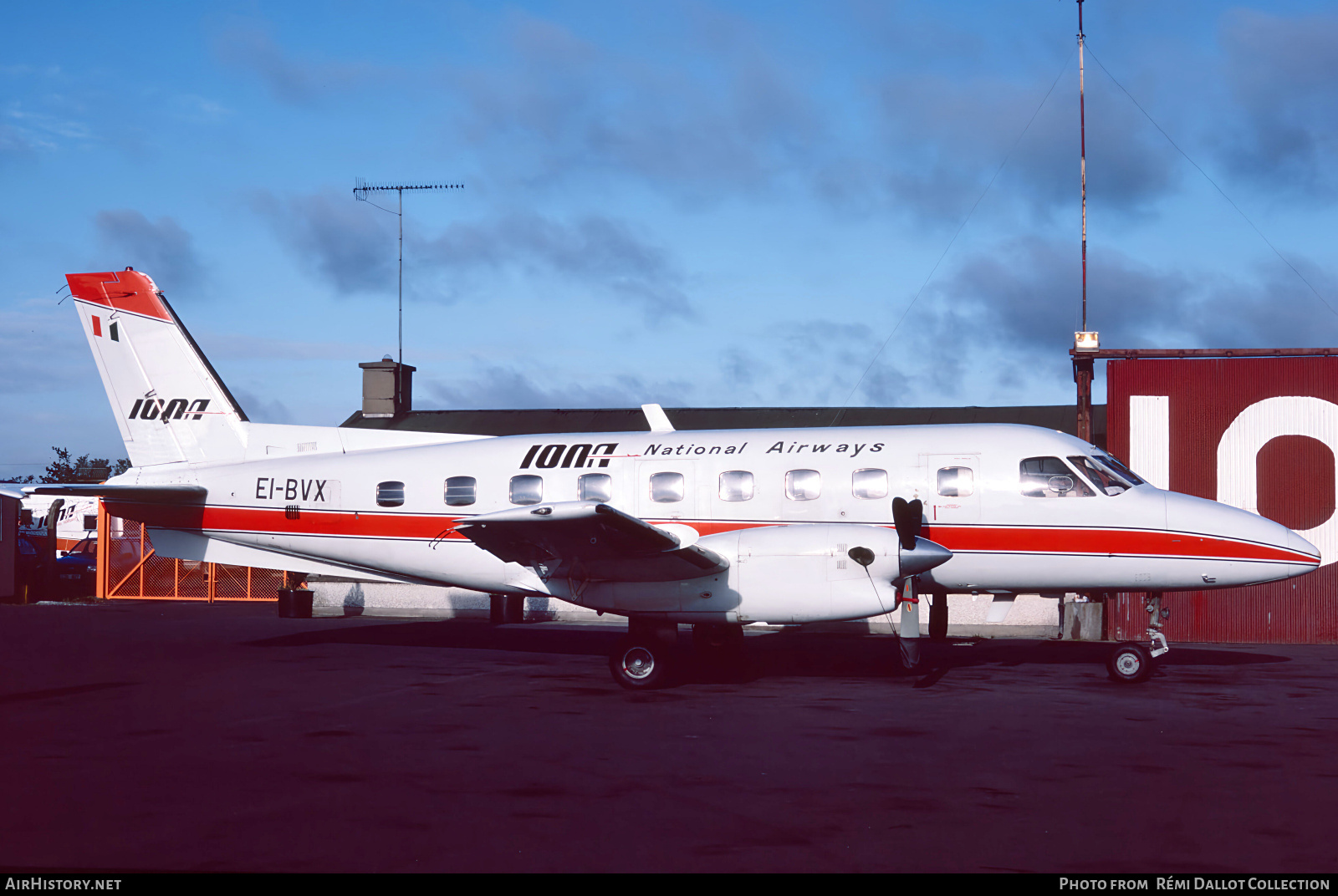 Aircraft Photo of EI-BVX | Embraer EMB-110P1 Bandeirante | Iona National Airways | AirHistory.net #764664