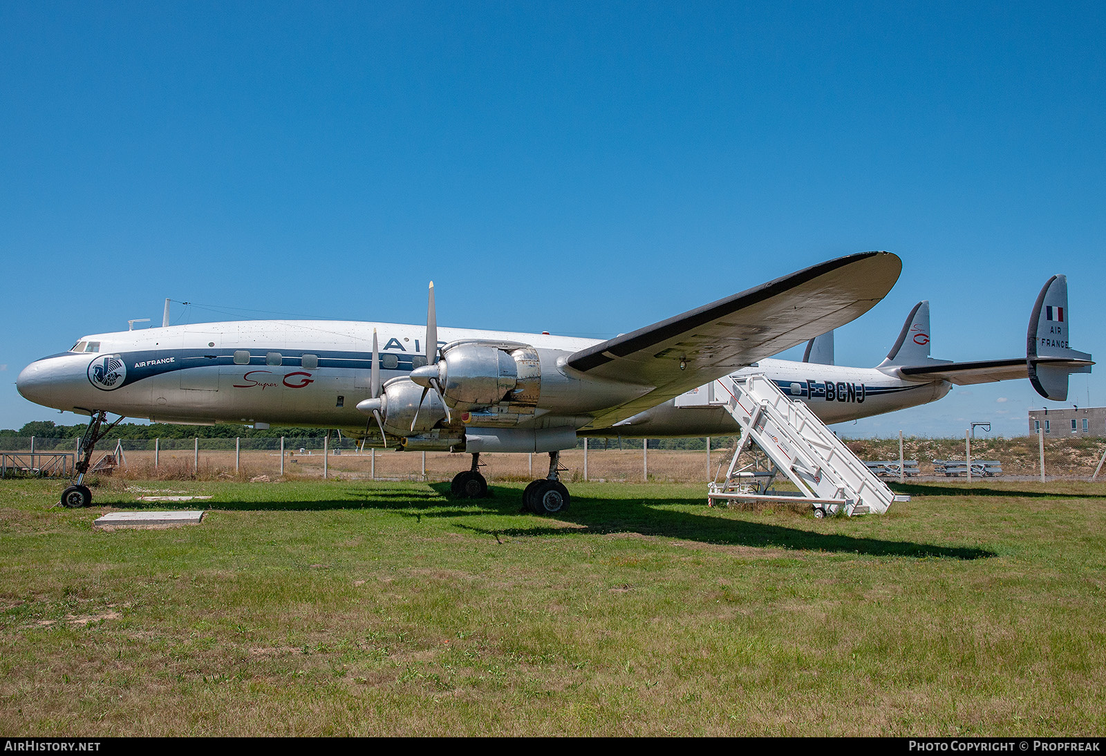 Aircraft Photo of F-BGNJ | Lockheed L-1049G Super Constellation | Air France | AirHistory.net #764675