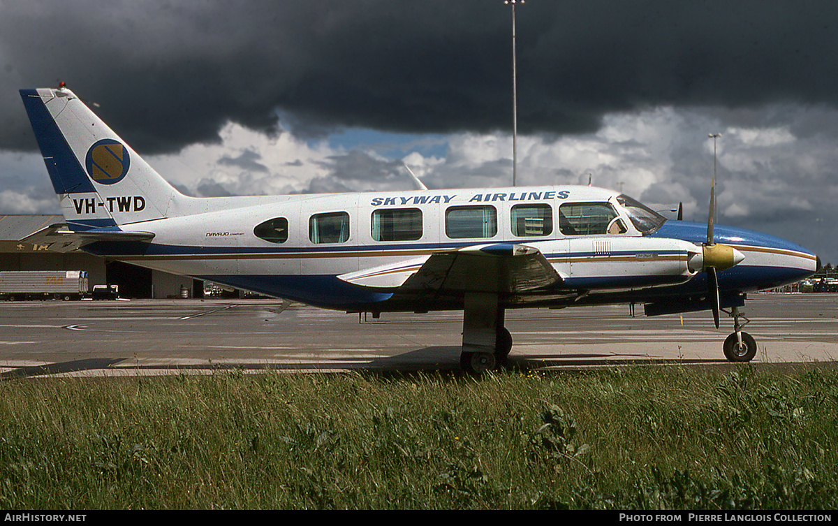 Aircraft Photo of VH-TWD | Piper PA-31-350 Navajo Chieftain | Skyway Airlines | AirHistory.net #764679
