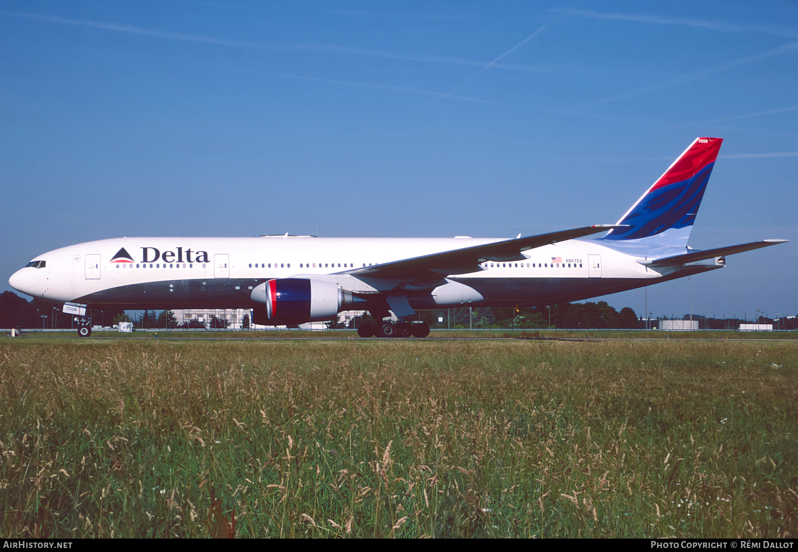 Aircraft Photo of N867DA | Boeing 777-232/ER | Delta Air Lines | AirHistory.net #764681