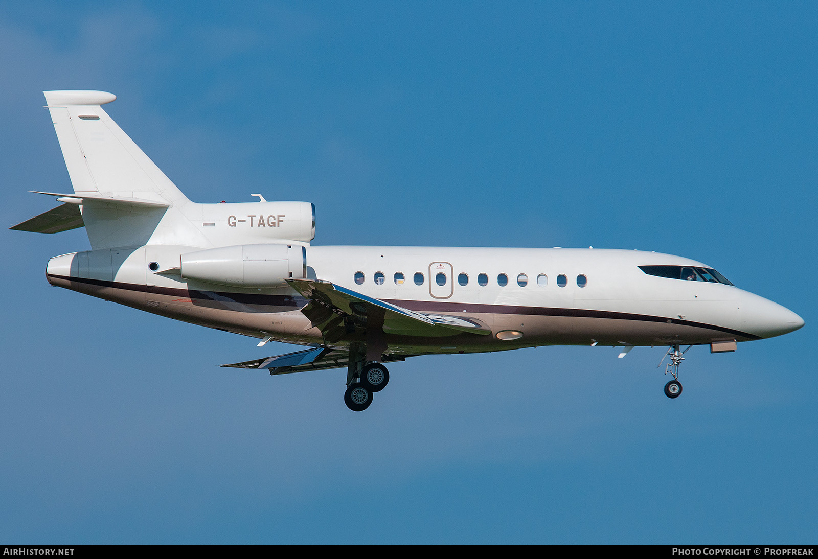 Aircraft Photo of G-TAGF | Dassault Falcon 900DX | AirHistory.net #764682