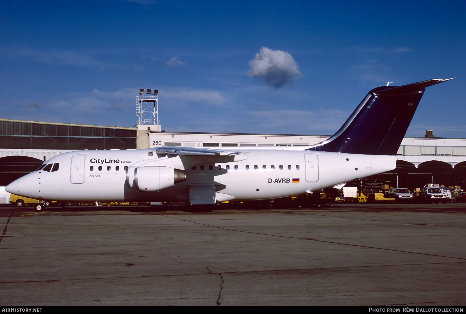 Aircraft Photo of D-AVRB | British Aerospace Avro 146-RJ85 | Lufthansa | AirHistory.net #764688