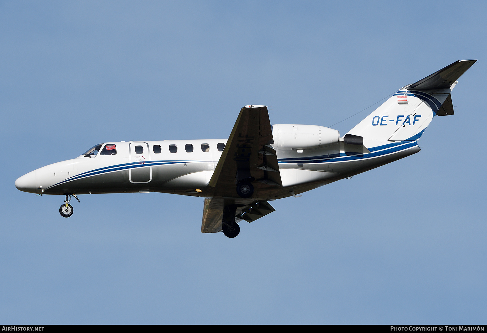 Aircraft Photo of OE-FAF | Cessna 525A CitationJet CJ2 | AirHistory.net #764710