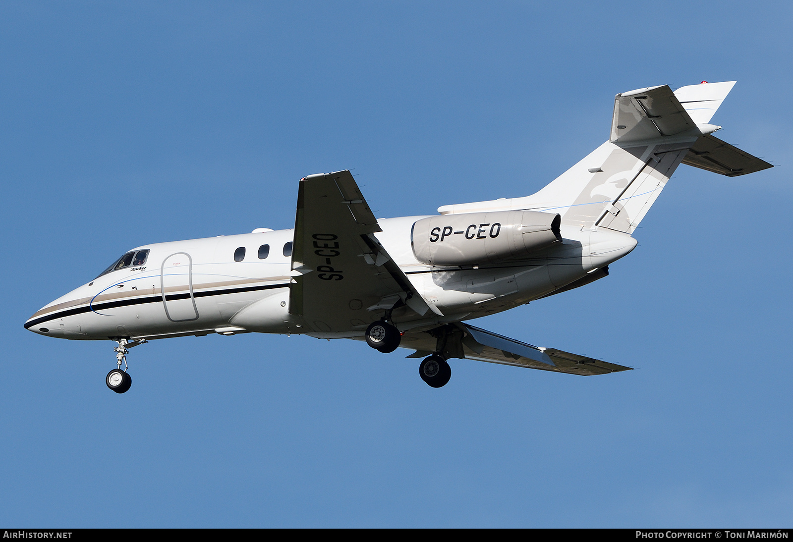 Aircraft Photo of SP-CEO | Hawker Beechcraft 750 | AirHistory.net #764712