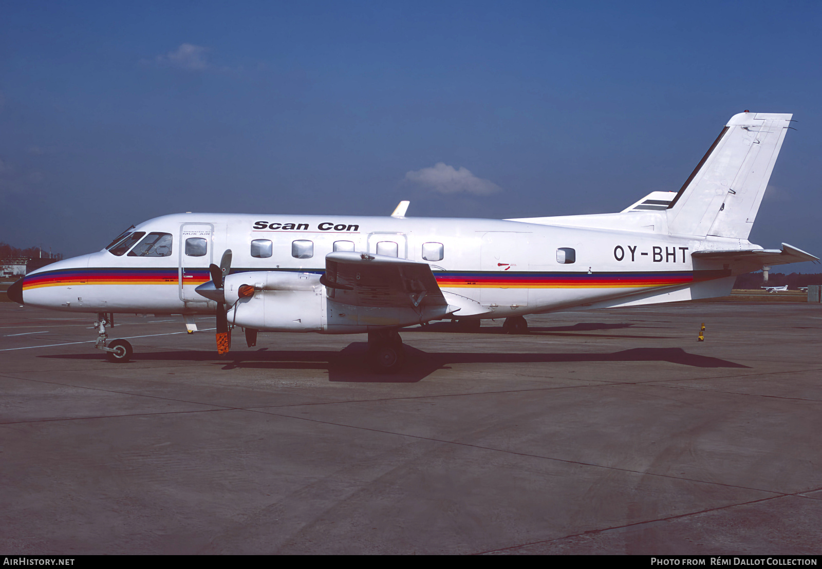 Aircraft Photo of OY-BHT | Embraer EMB-110 Bandeirante | Scan Con | AirHistory.net #764714