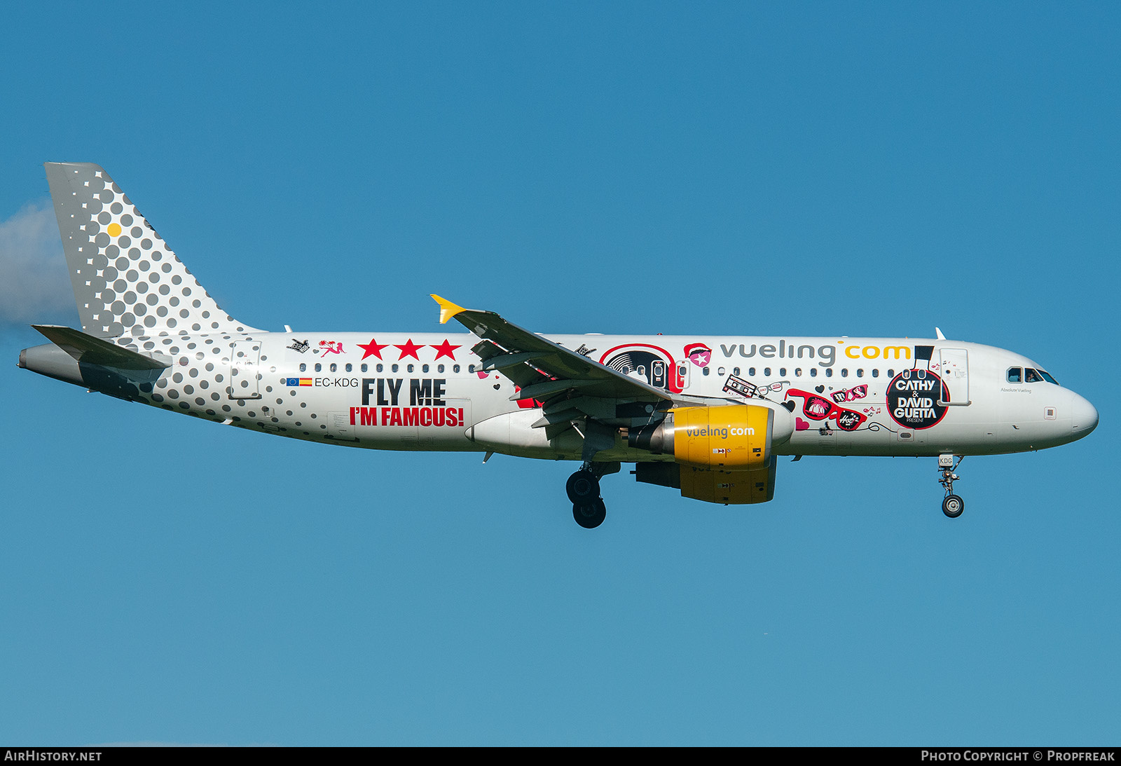 Aircraft Photo of EC-KDG | Airbus A320-214 | Vueling Airlines | AirHistory.net #764724