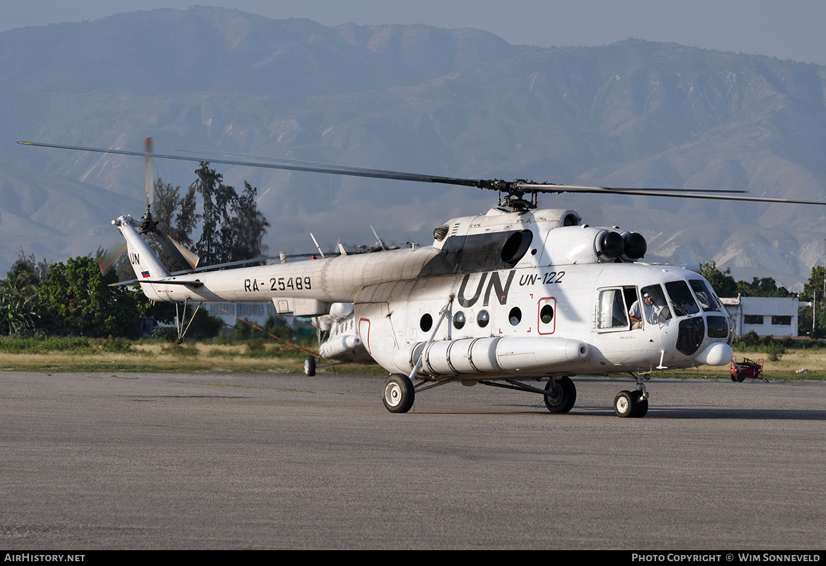Aircraft Photo of RA-25489 / UN-122 | Mil Mi-8MTV-1 | United Nations | AirHistory.net #764727