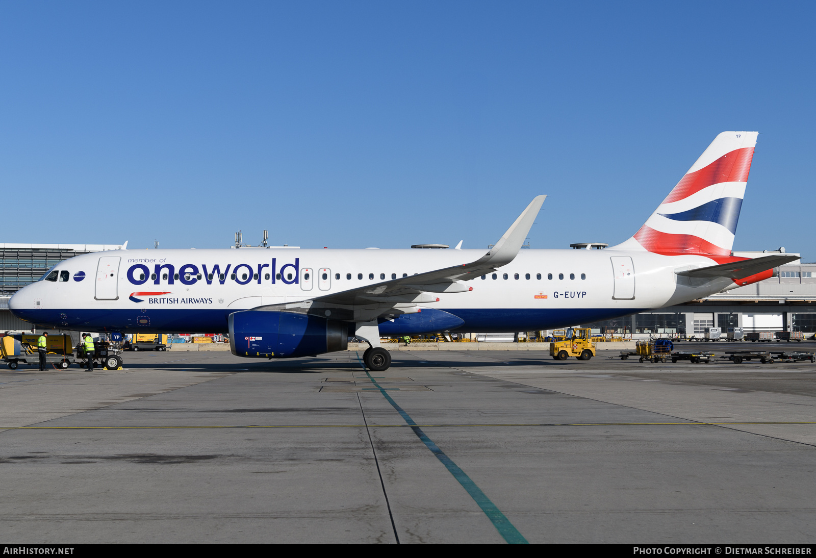 Aircraft Photo of G-EUYP | Airbus A320-232 | British Airways | AirHistory.net #764729
