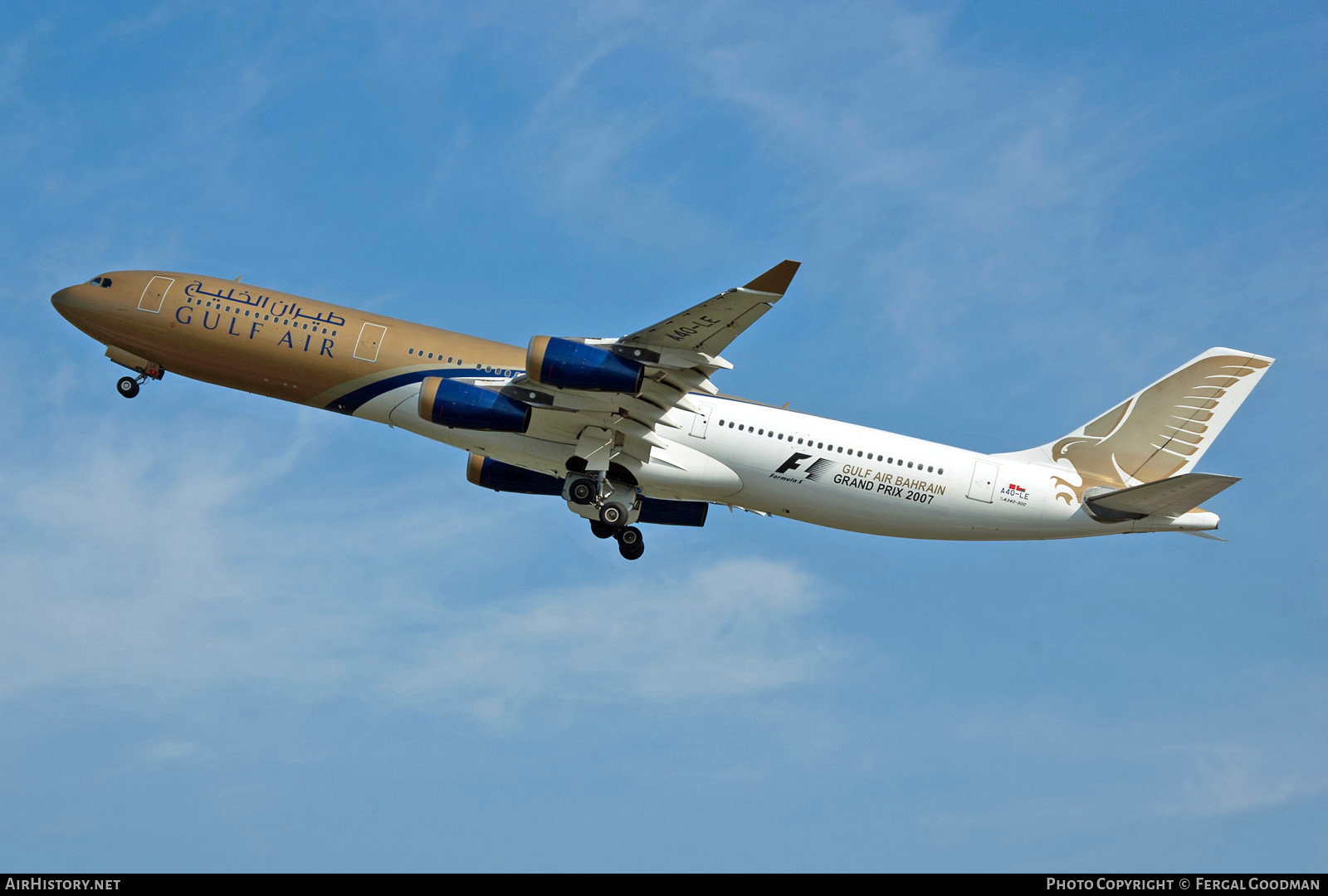 Aircraft Photo of A4O-LE | Airbus A340-312 | Gulf Air | AirHistory.net #764732
