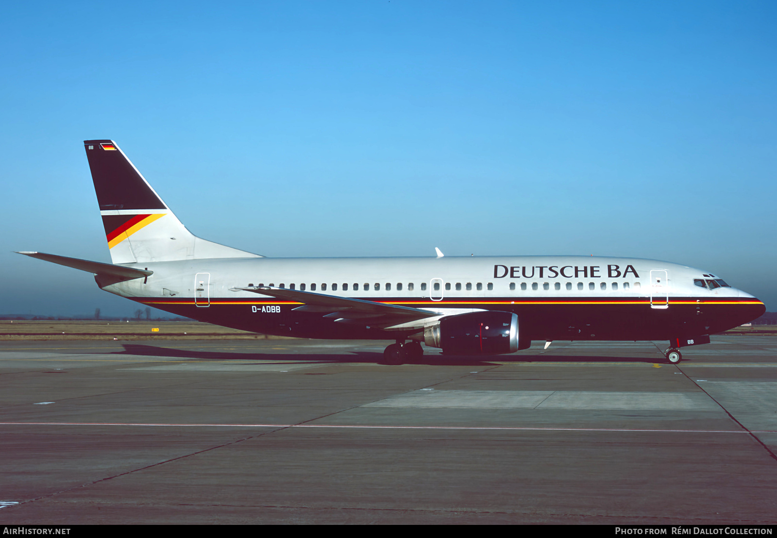 Aircraft Photo of D-ADBB | Boeing 737-3L9 | Deutsche BA | AirHistory.net #764743