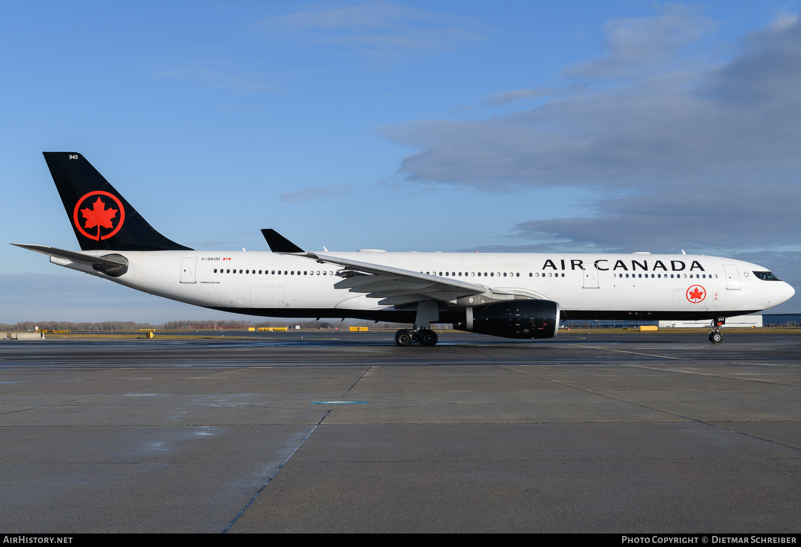 Aircraft Photo of C-GKUH | Airbus A330-343E | Air Canada | AirHistory.net #764763