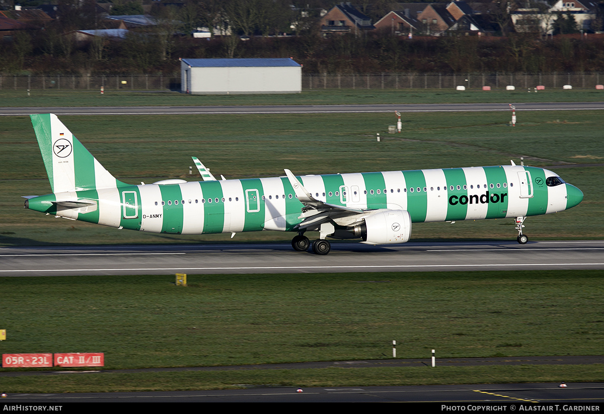 Aircraft Photo of D-ANMY | Airbus A321-271NX | Condor Flugdienst | AirHistory.net #764768