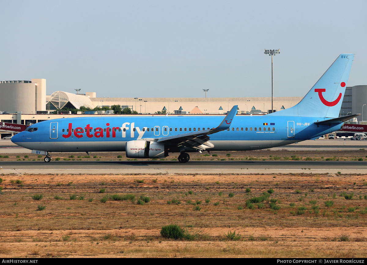 Aircraft Photo of OO-JBV | Boeing 737-8K5 | Jetairfly | AirHistory.net #764786