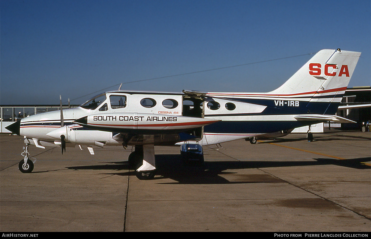 Aircraft Photo of VH-IRB | Cessna 414 | South Coast Airlines - SCA | AirHistory.net #764794