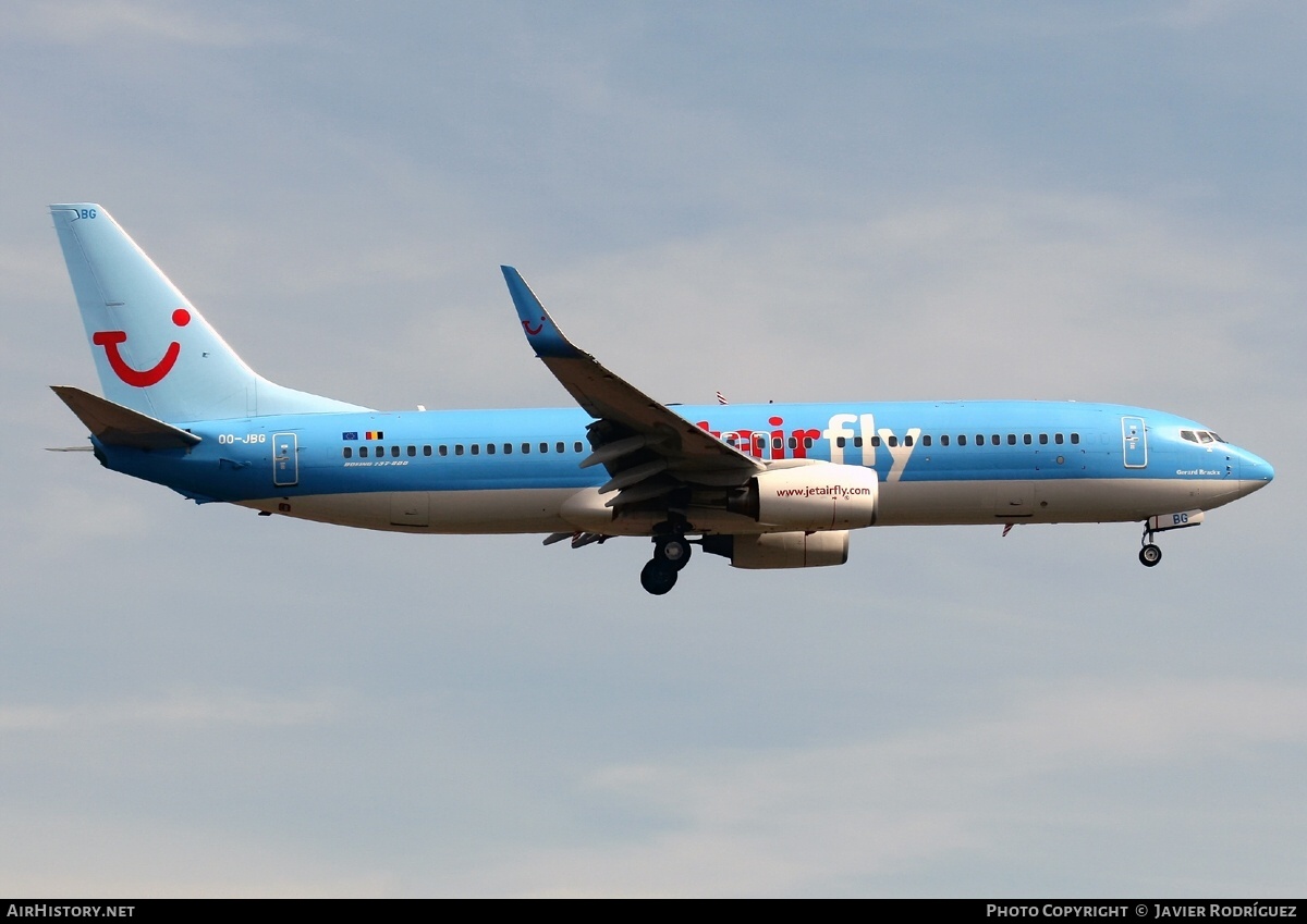 Aircraft Photo of OO-JBG | Boeing 737-8K5 | Jetairfly | AirHistory.net #764797