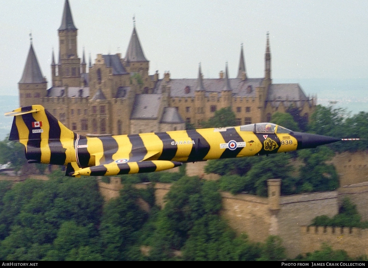 Aircraft Photo of 104838 | Canadair CF-104 Starfighter | Canada - Air Force | AirHistory.net #764820