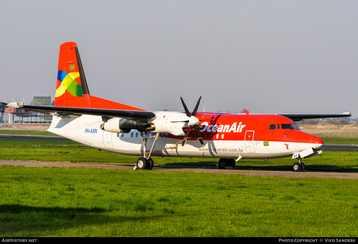 Aircraft Photo of PH-KXN | Fokker 50 | OceanAir Linhas Aéreas | AirHistory.net #764833