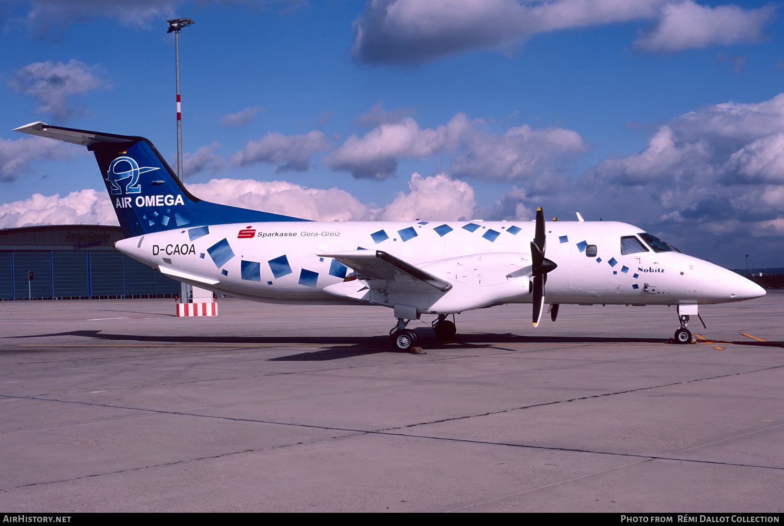 Aircraft Photo of D-CAOA | Embraer EMB-120ER Brasilia | Air Omega | AirHistory.net #764844