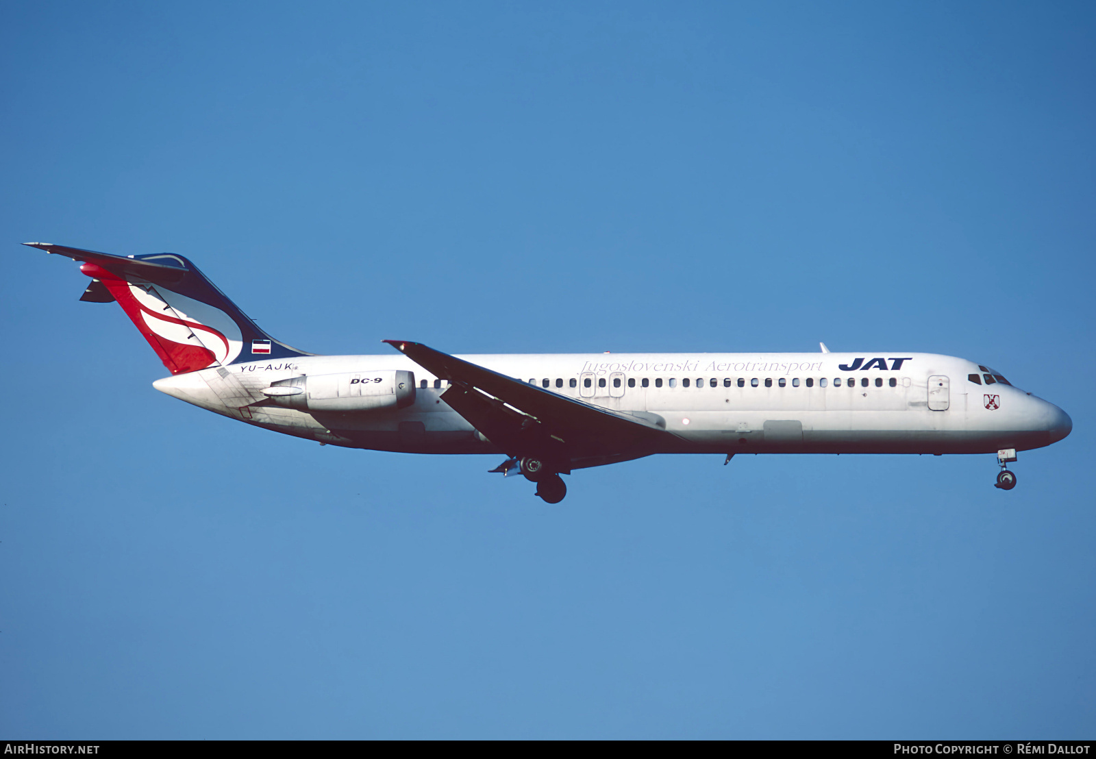 Aircraft Photo of YU-AJK | McDonnell Douglas DC-9-32 | JAT Yugoslav Airlines - Jugoslovenski Aerotransport | AirHistory.net #764845