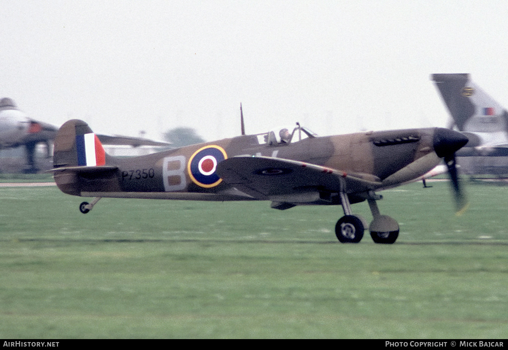 Aircraft Photo of P7350 | Supermarine 329 Spitfire Mk2A | UK - Air Force | AirHistory.net #764851