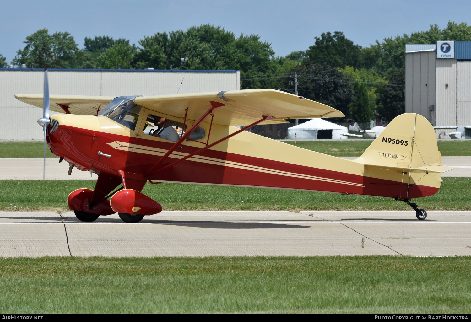 Aircraft Photo of N95095 | Taylorcraft BC12-D | AirHistory.net #764877