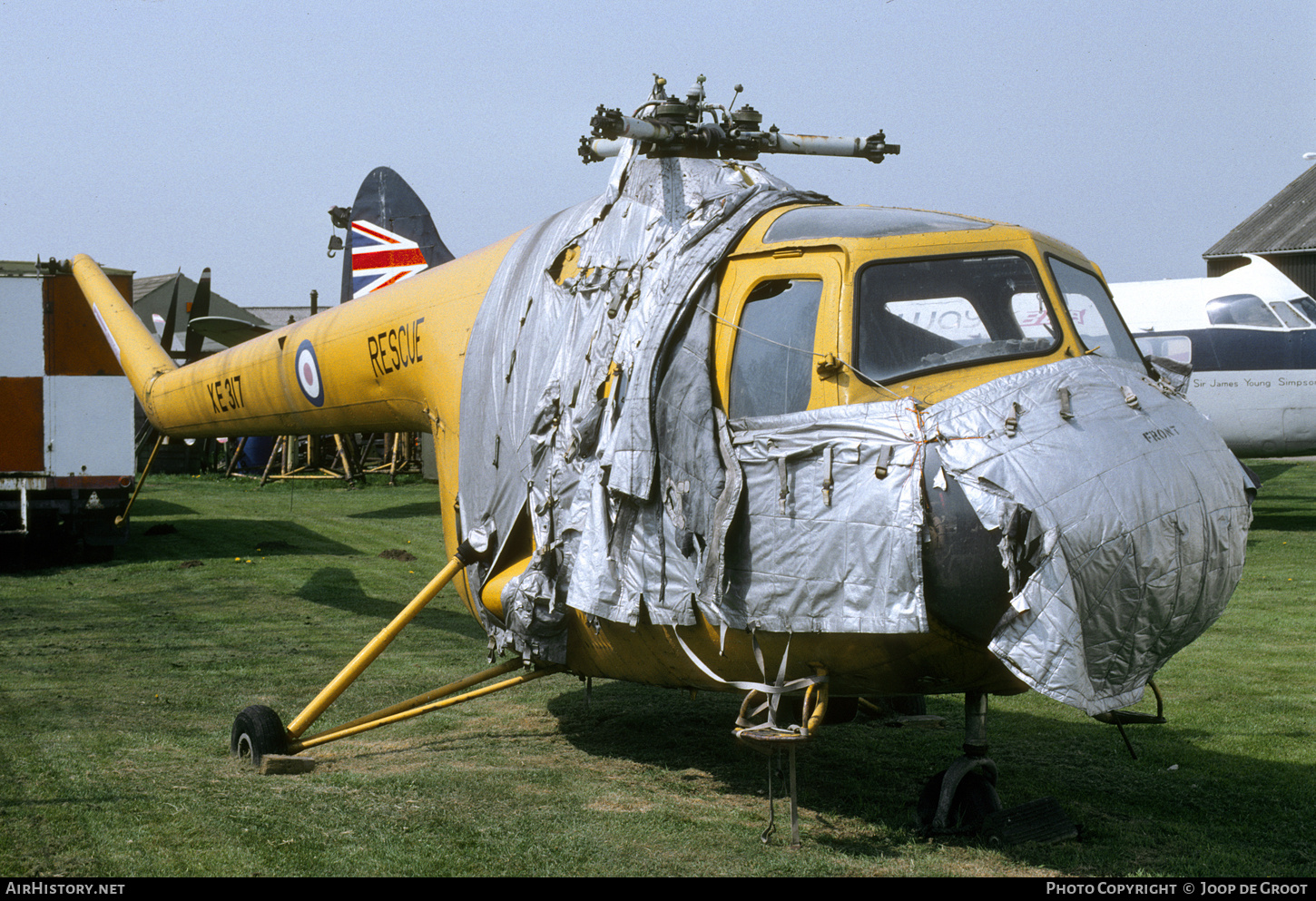 Aircraft Photo of XE317 | Bristol 171 Sycamore HR14 | UK - Air Force | AirHistory.net #764882