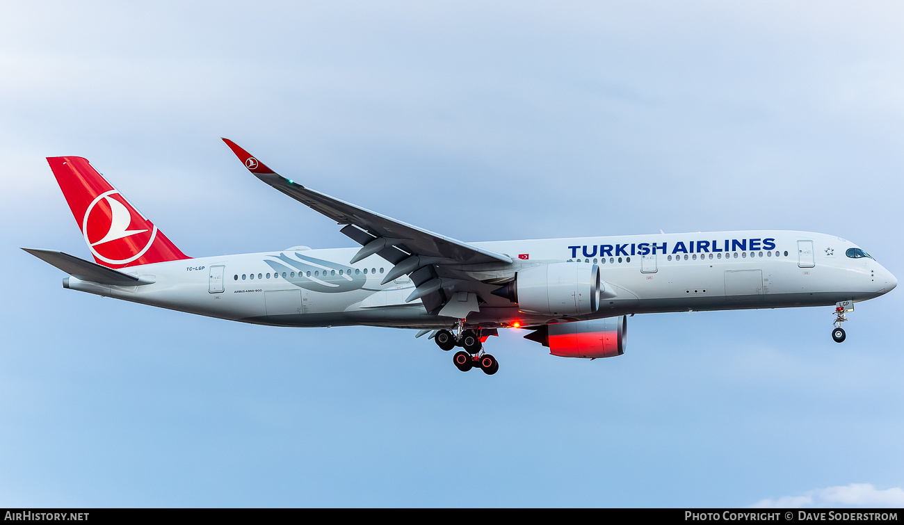 Aircraft Photo of TC-LGP | Airbus A350-941 | Turkish Airlines | AirHistory.net #764888