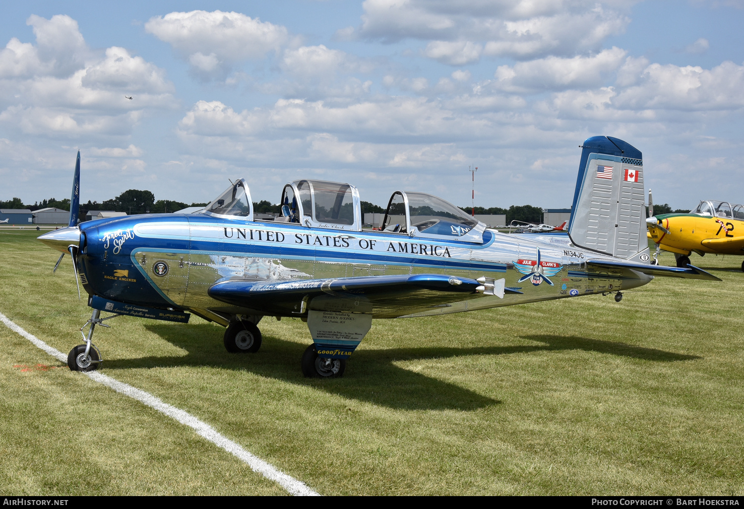 Aircraft Photo of N134JC | Beech T-34A Mentor | AirHistory.net #764900