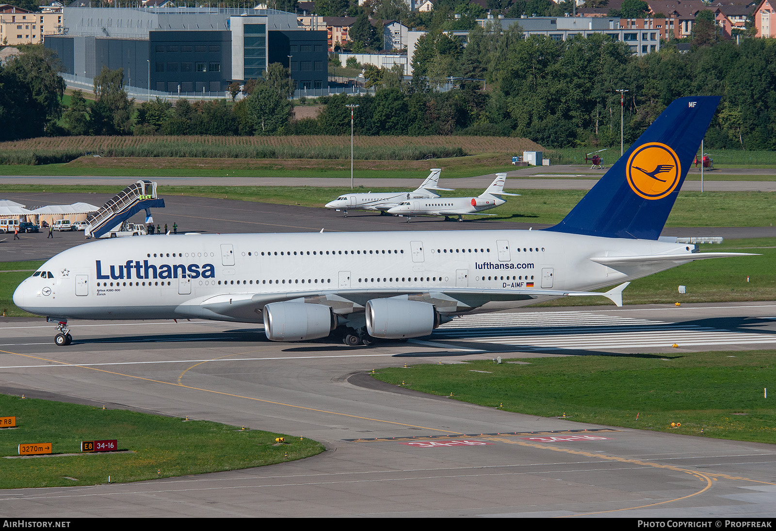 Aircraft Photo of D-AIMF | Airbus A380-841 | Lufthansa | AirHistory.net #764907