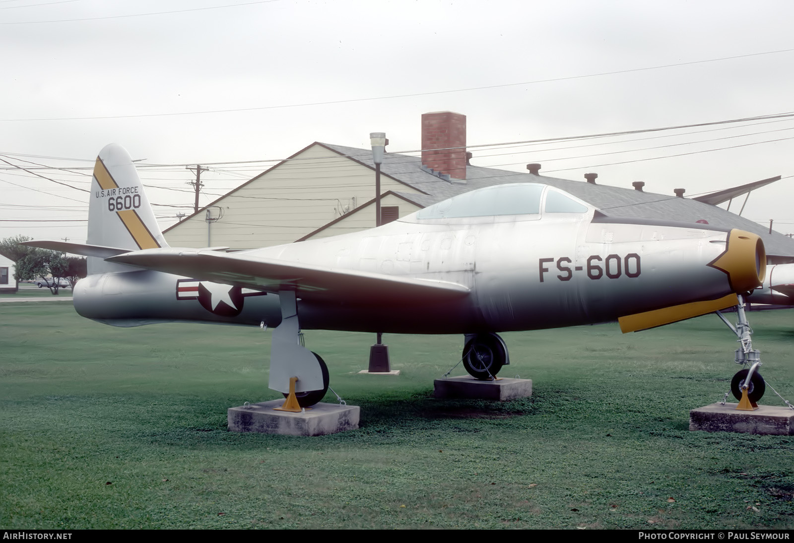 Aircraft Photo of 46-600 / 6600 | Republic F-84B Thunderjet | USA - Air Force | AirHistory.net #764933
