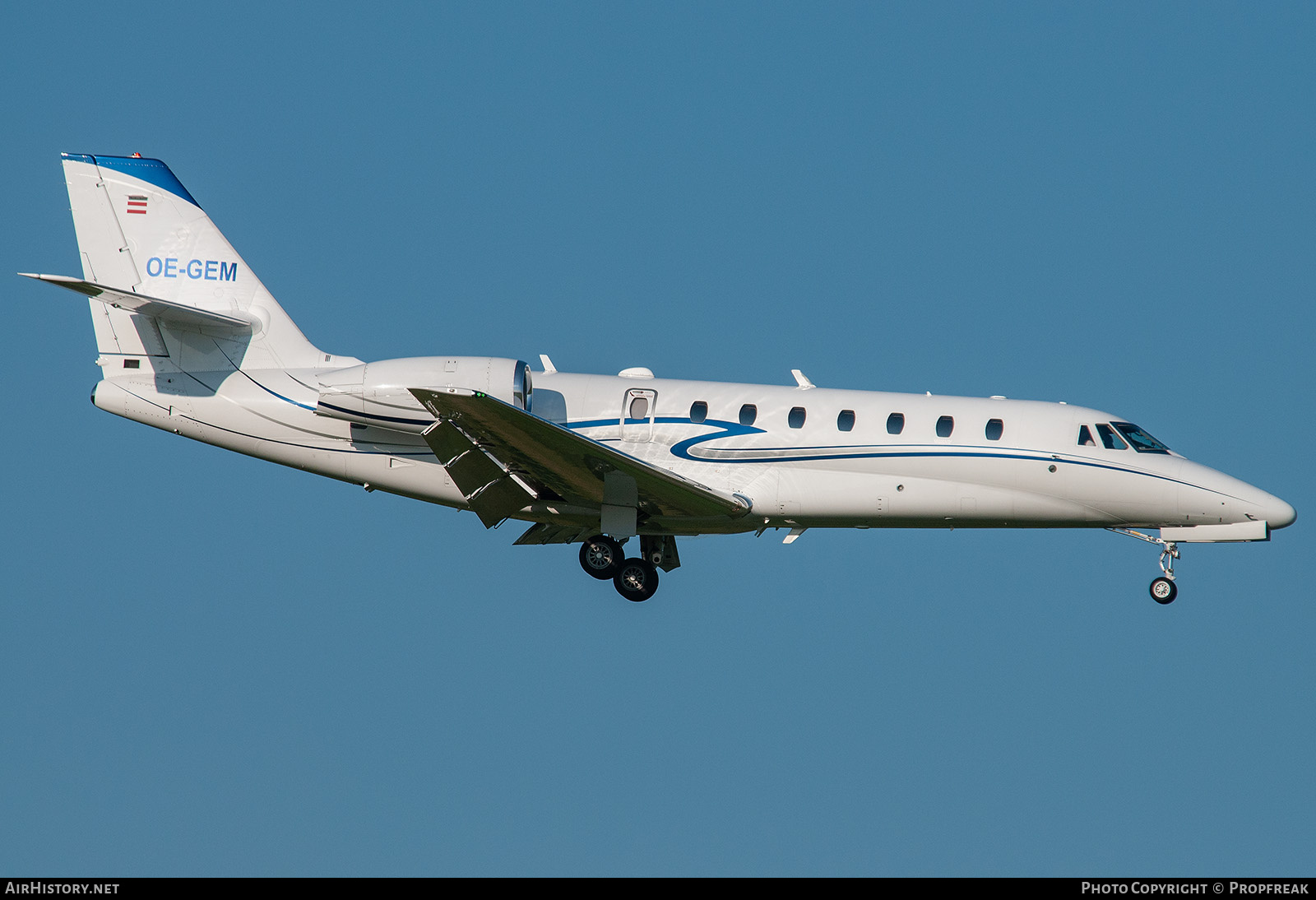 Aircraft Photo of OE-GEM | Cessna 680 Citation Sovereign | AirHistory.net #764945