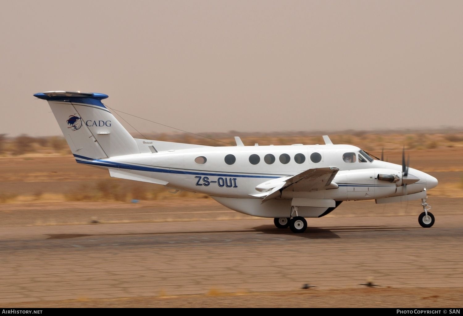 Aircraft Photo of ZS-OUI | CAT Catpass 250 | CADG - Central Asia Development Group | AirHistory.net #764951