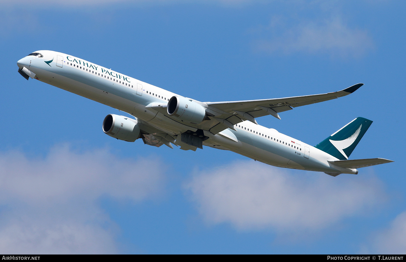 Aircraft Photo of B-LXA | Airbus A350-1041 | Cathay Pacific Airways | AirHistory.net #764962