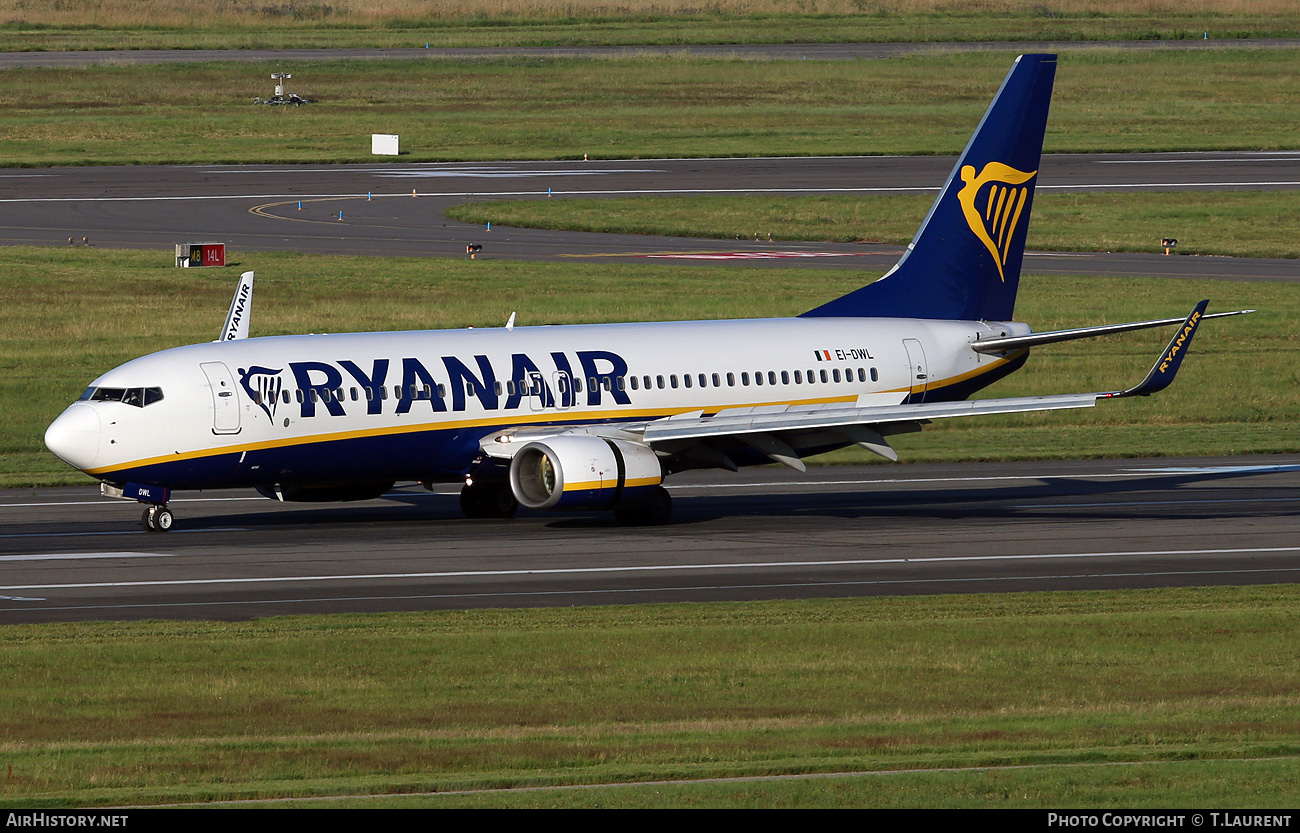 Aircraft Photo of EI-DWL | Boeing 737-8AS | Ryanair | AirHistory.net #764991