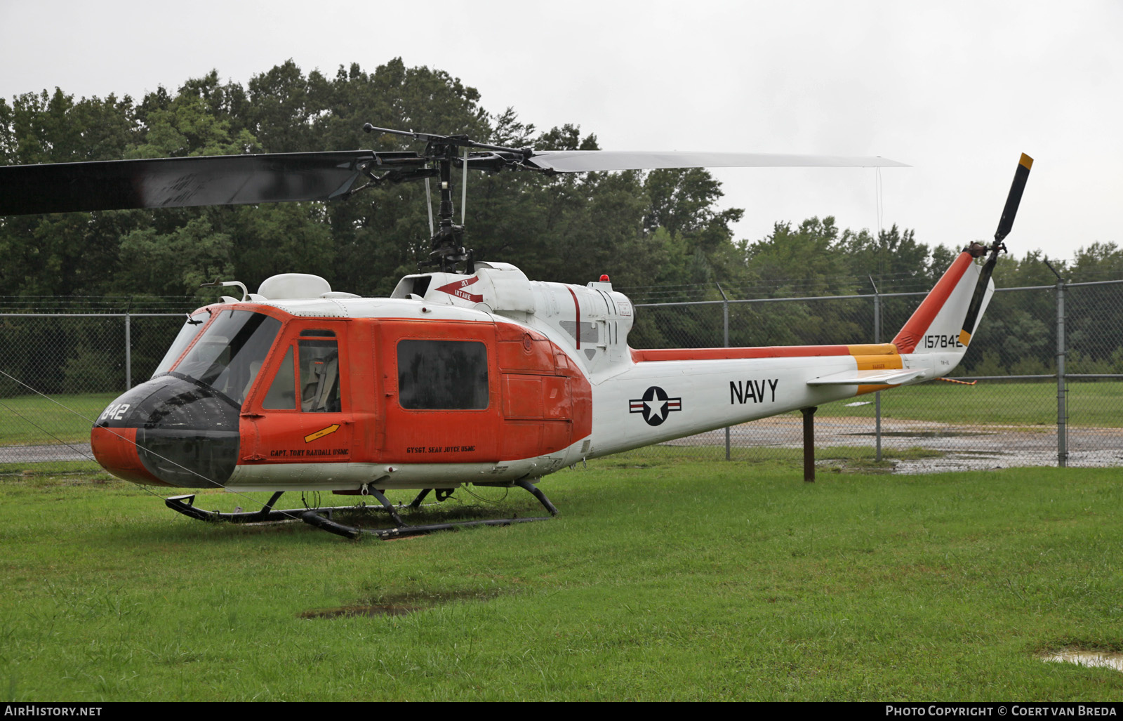 Aircraft Photo of 157842 | Bell TH-1L Iroquois | USA - Navy | AirHistory.net #764994