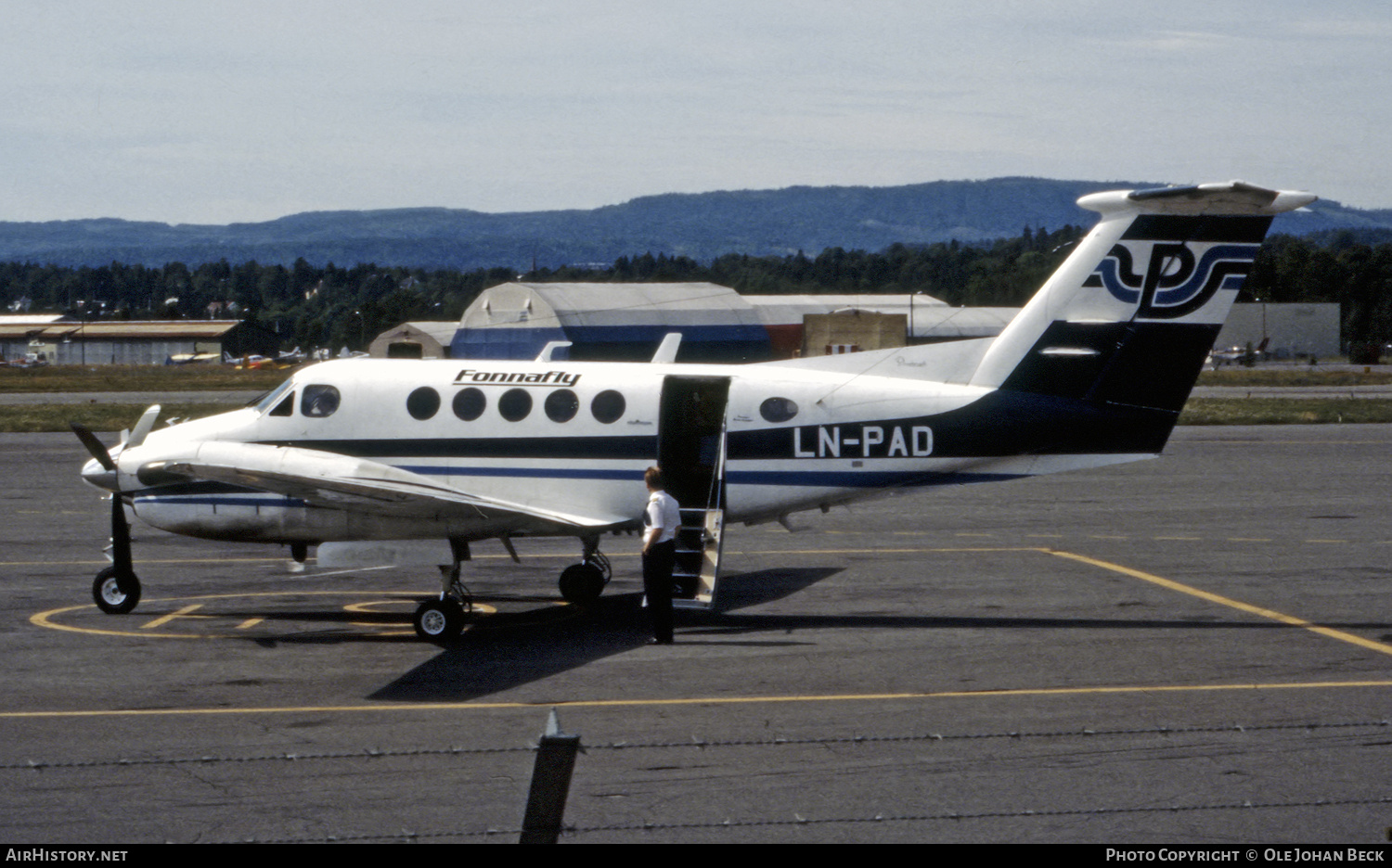 Aircraft Photo of LN-PAD | Beech 200 Super King Air | Fonnafly | AirHistory.net #764996