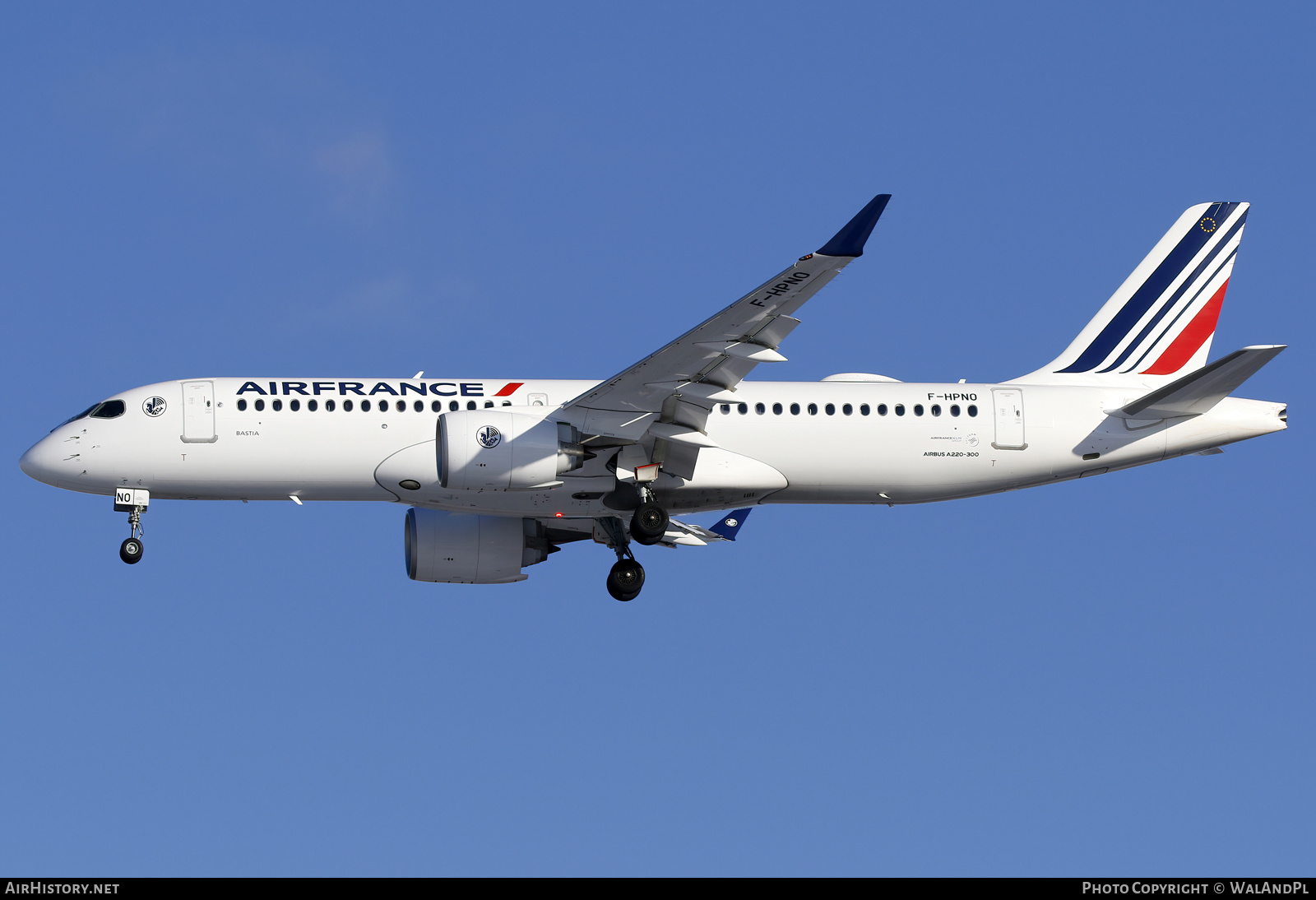 Aircraft Photo of F-HPNO | Airbus A220-300 (BD-500-1A11) | Air France | AirHistory.net #765003