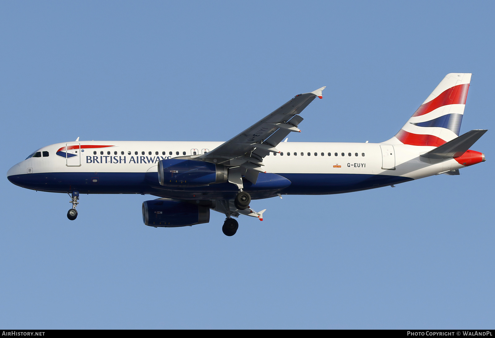 Aircraft Photo of G-EUYI | Airbus A320-232 | British Airways | AirHistory.net #765013
