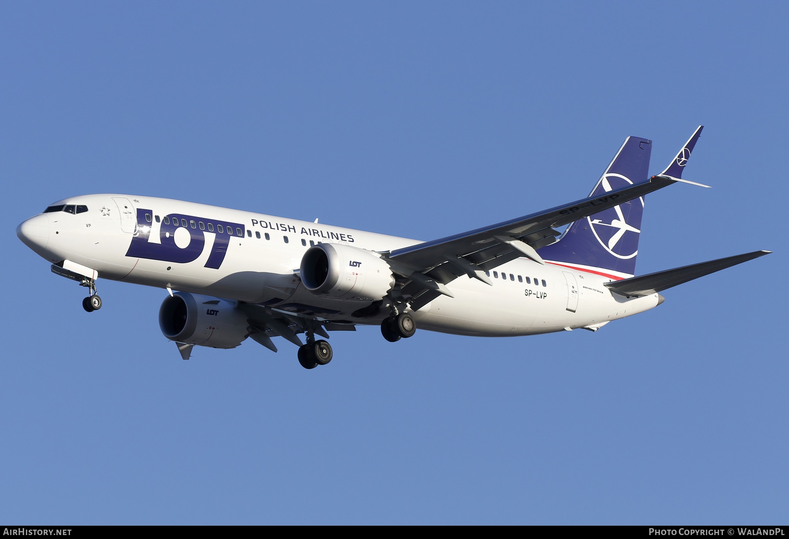Aircraft Photo of SP-LVP | Boeing 737-8 Max 8 | LOT Polish Airlines - Polskie Linie Lotnicze | AirHistory.net #765015