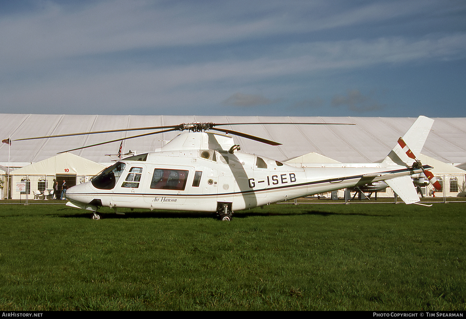 Aircraft Photo of G-ISEB | Agusta A109A-II | Air Hanson | AirHistory.net #765020