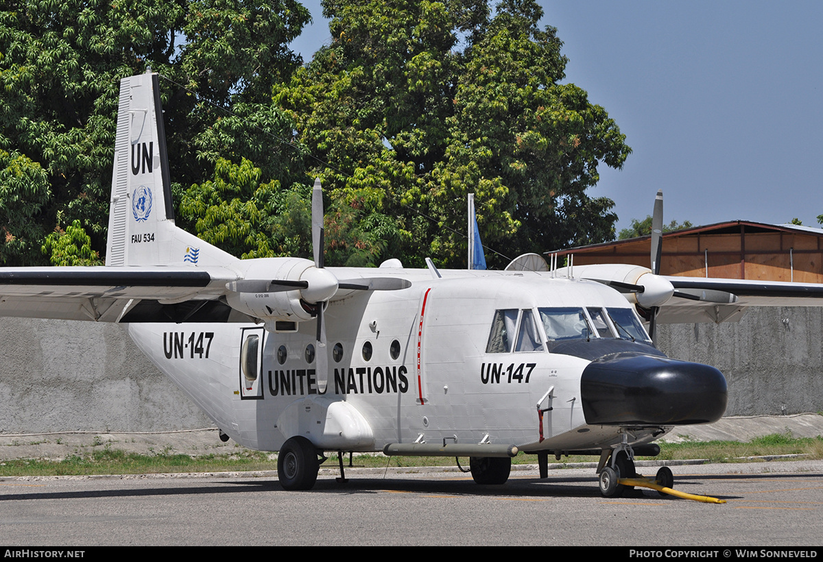 Aircraft Photo of UN-147 / FAU-534 | CASA C-212-200 Aviocar | United Nations | AirHistory.net #765065