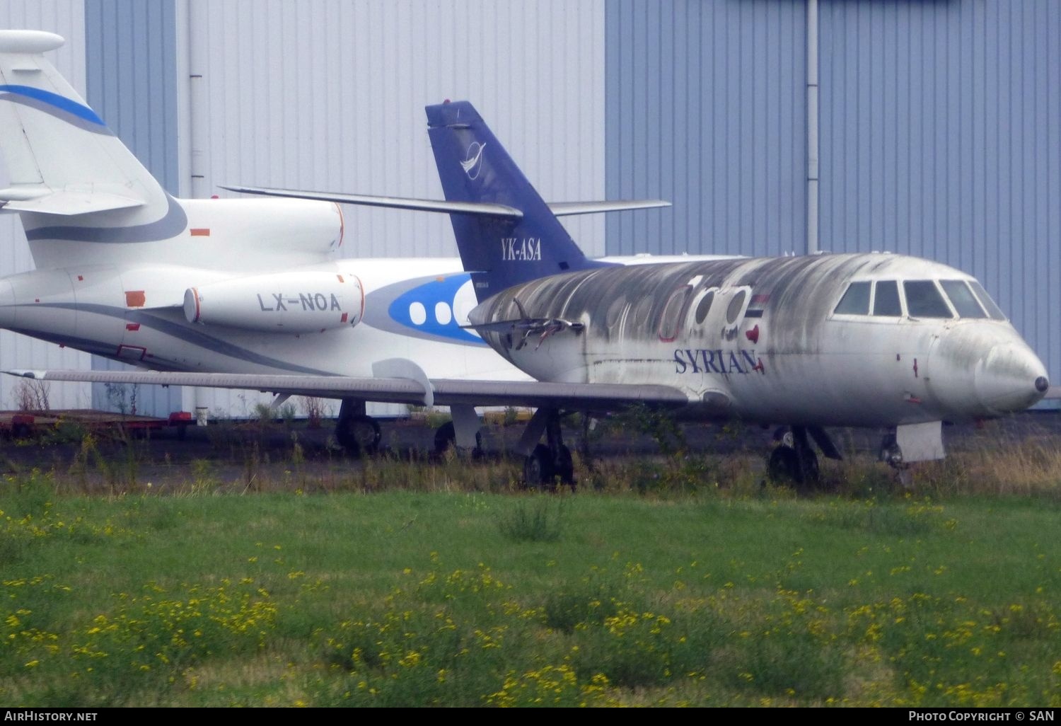 Aircraft Photo of YK-ASA | Dassault Falcon 20F | Syrian Air | AirHistory.net #765076