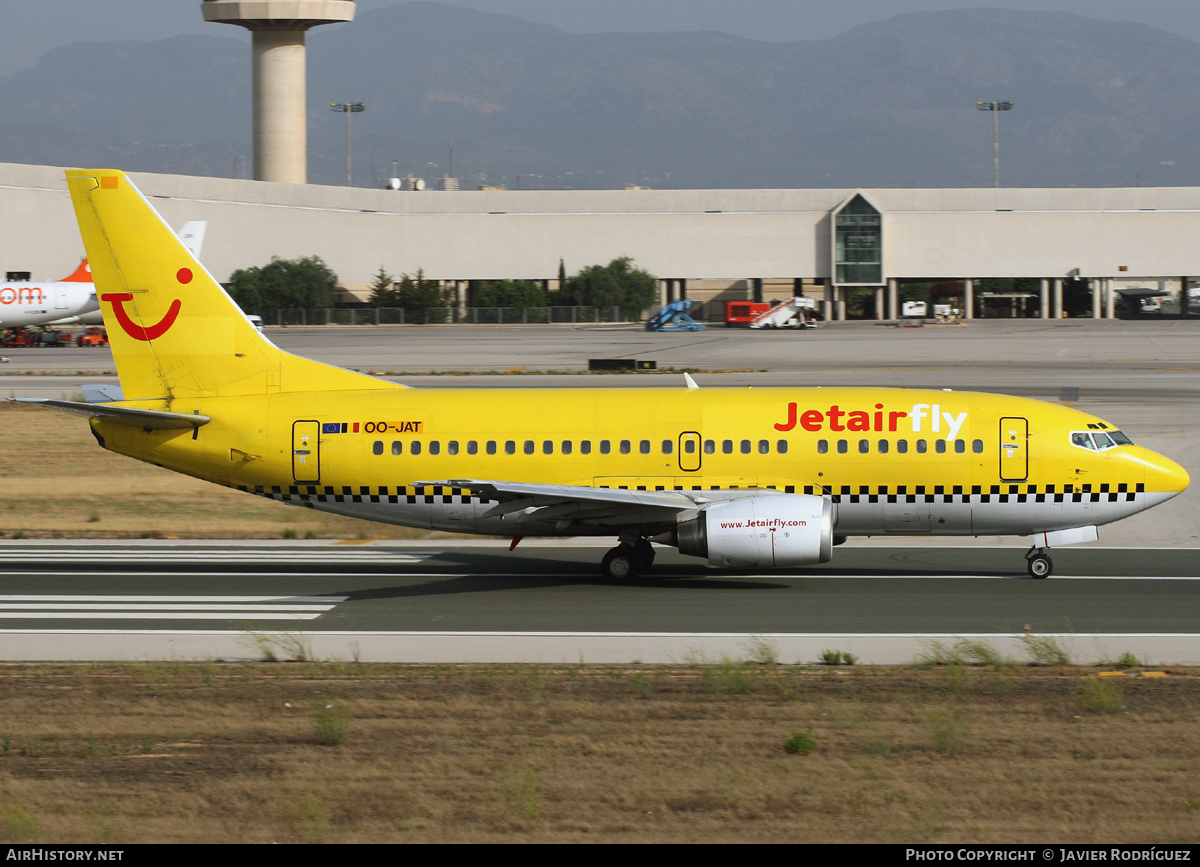 Aircraft Photo of OO-JAT | Boeing 737-5K5 | Jetairfly | AirHistory.net #765080
