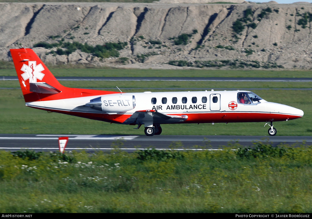 Aircraft Photo of SE-RLT | Cessna 560 Citation Ultra | Grafair | AirHistory.net #765085