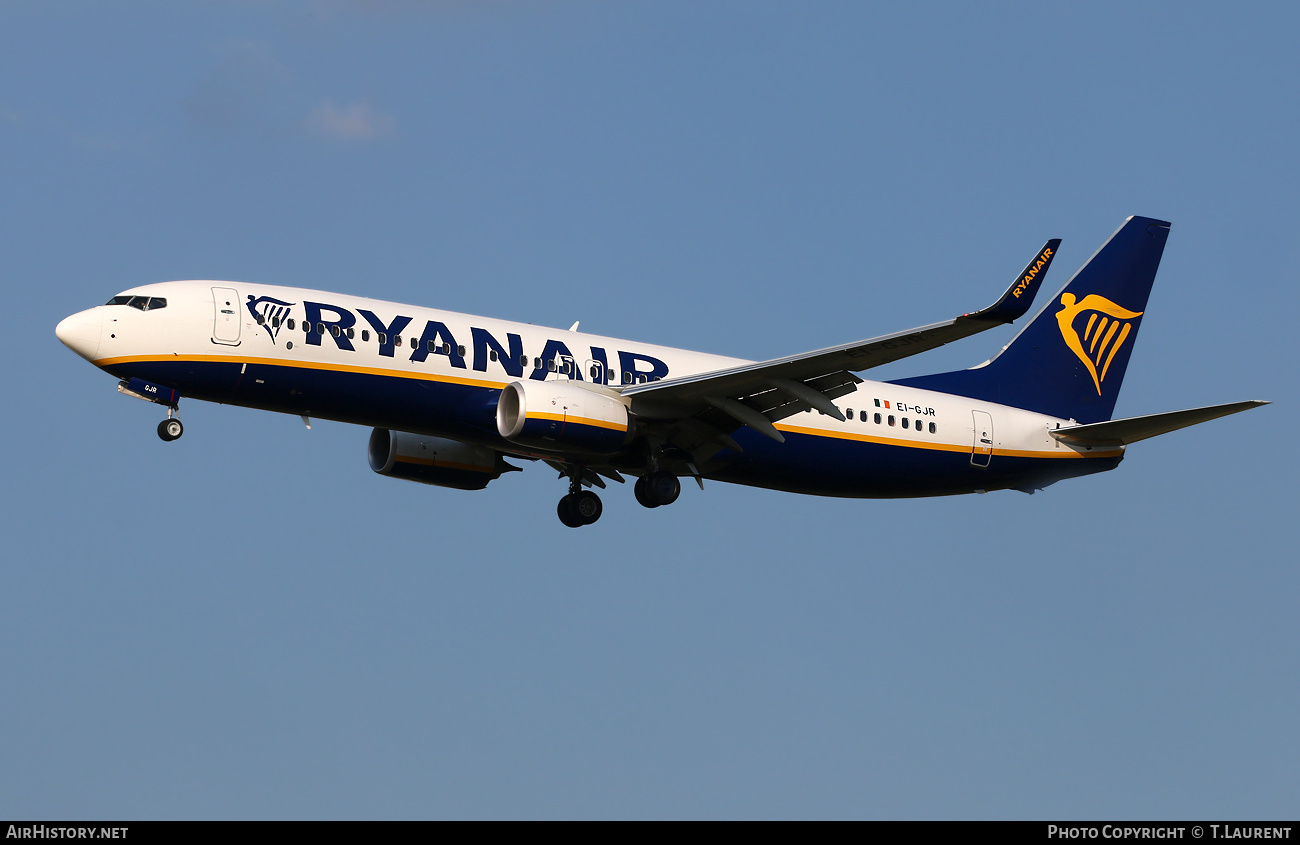 Aircraft Photo of EI-GJR | Boeing 737-800 | Ryanair | AirHistory.net #765096
