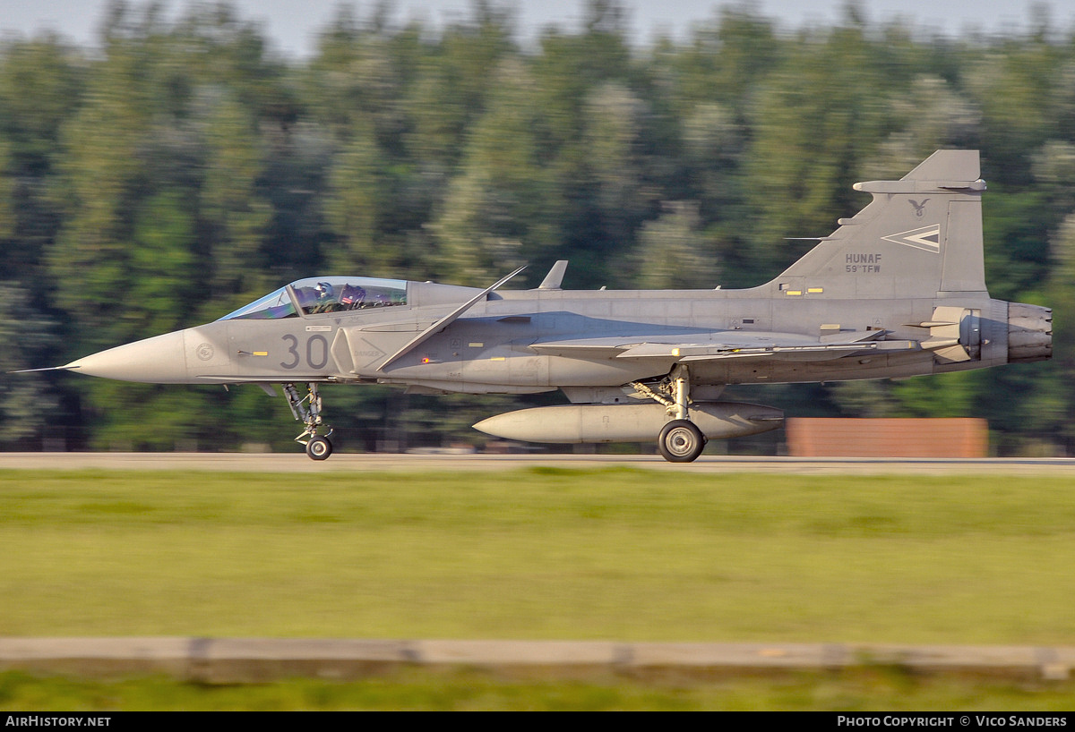 Aircraft Photo of 30 | Saab JAS 39C Gripen | Hungary - Air Force | AirHistory.net #765103