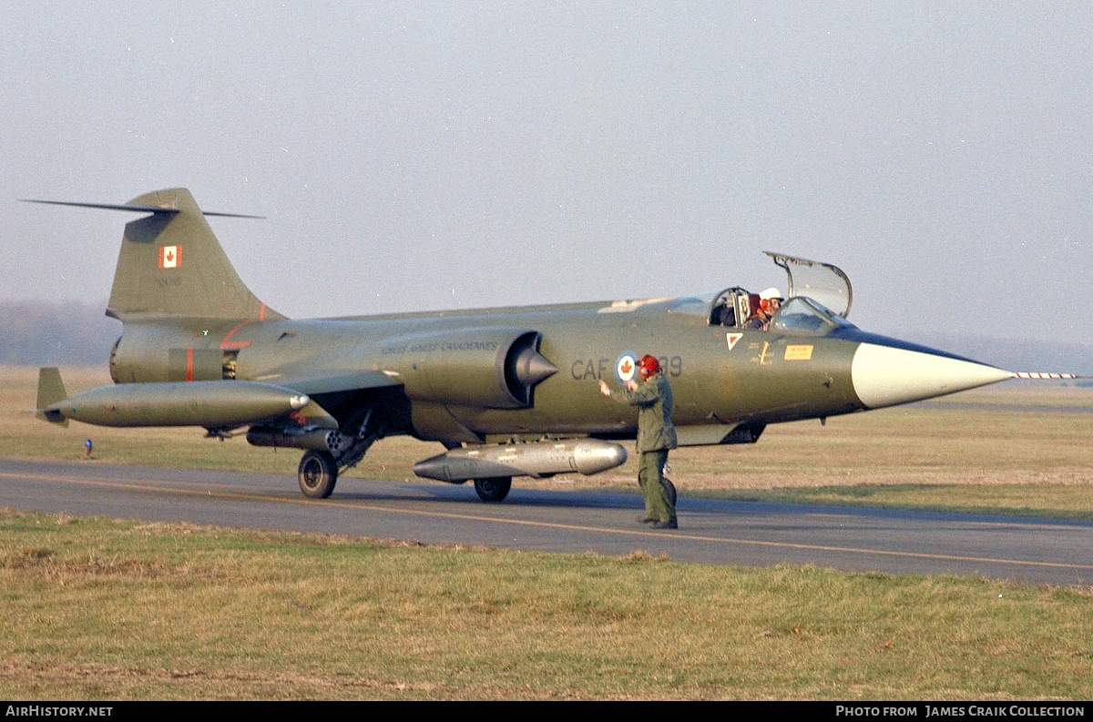 Aircraft Photo of 104839 | Canadair CF-104 Starfighter | Canada - Air Force | AirHistory.net #765107